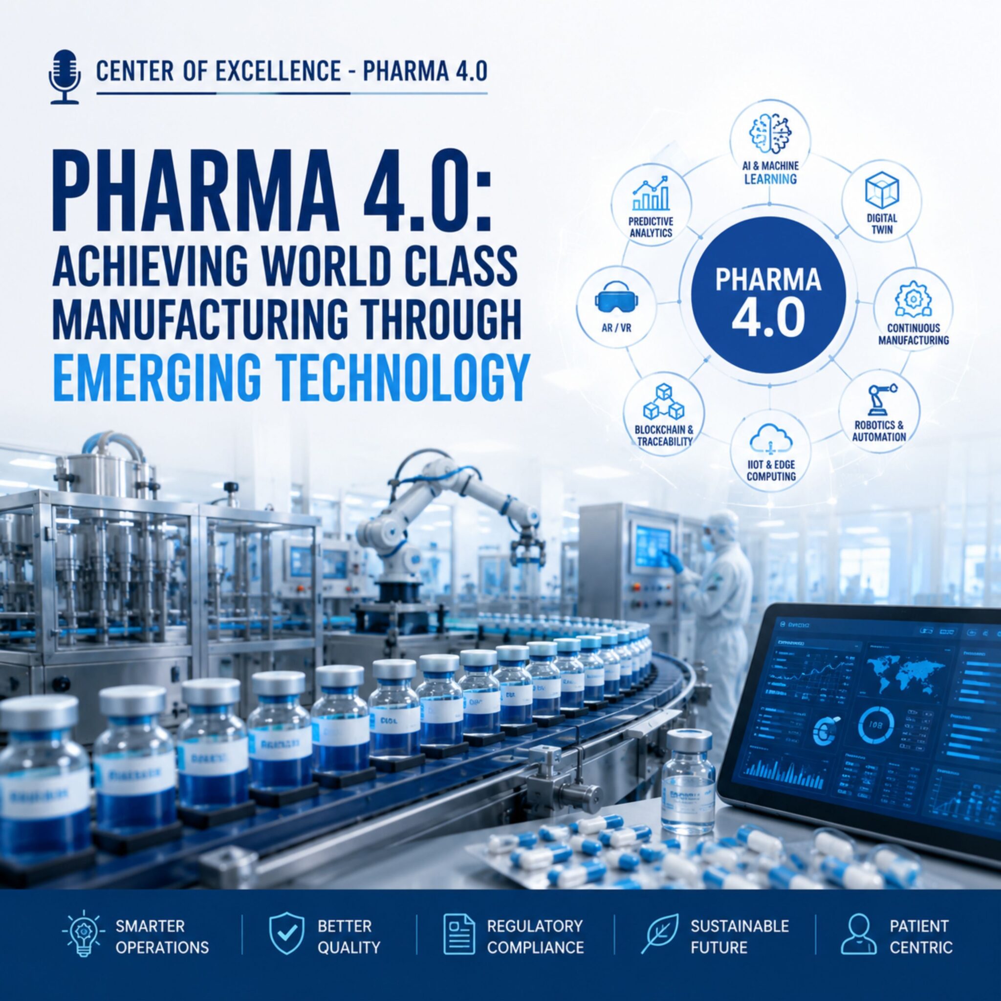 281: Pharma 4.0: Achieving World Class Manufacturing Through Emerging ...